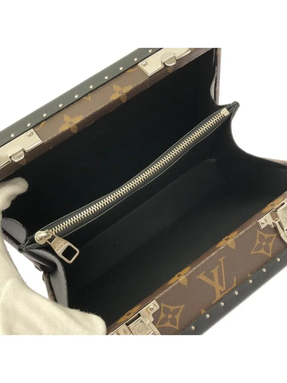Louis Vuitton Monogram Macassar Clutch Bag